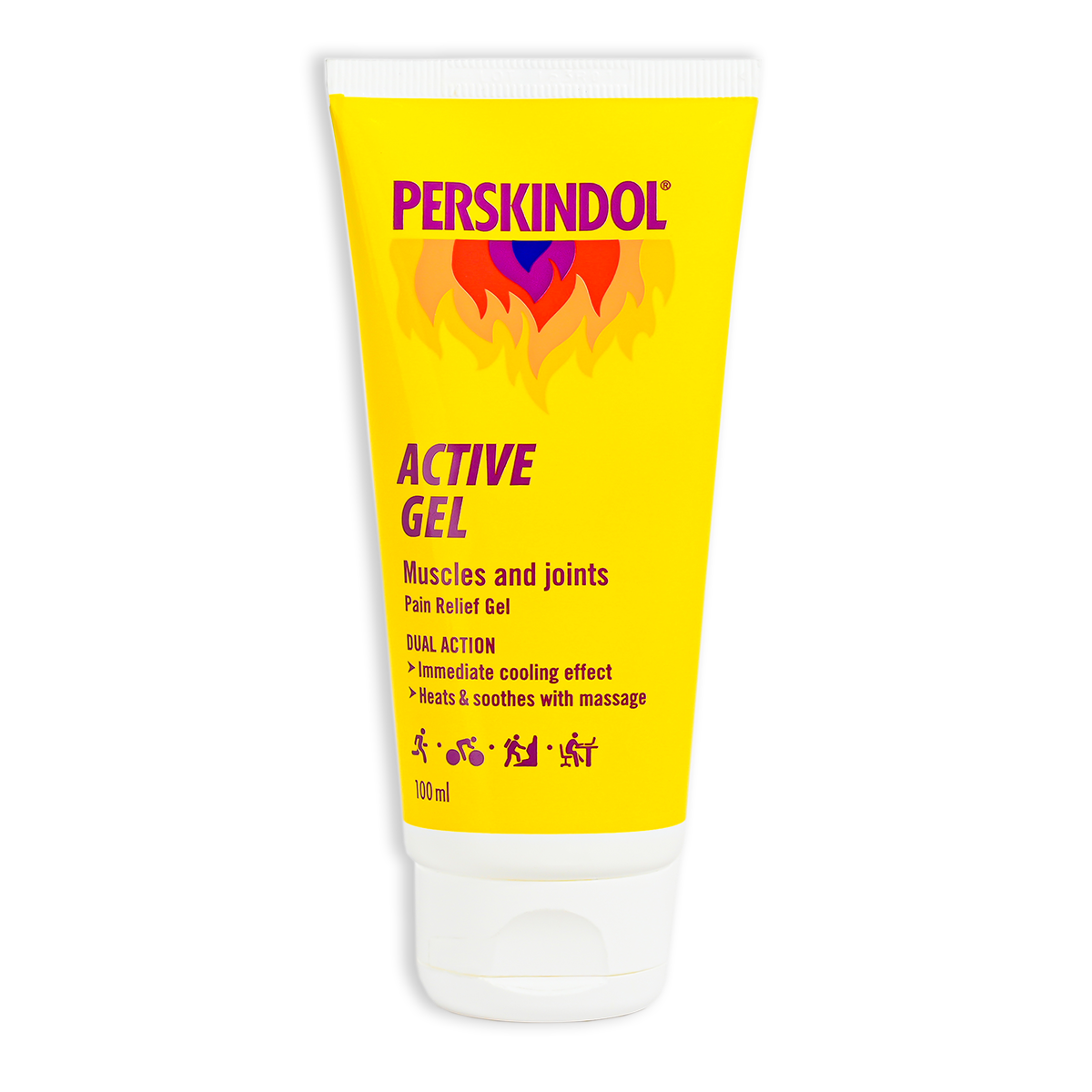 Perskindol Active Gel 100ml | Muscle & Joint Pain Relief 