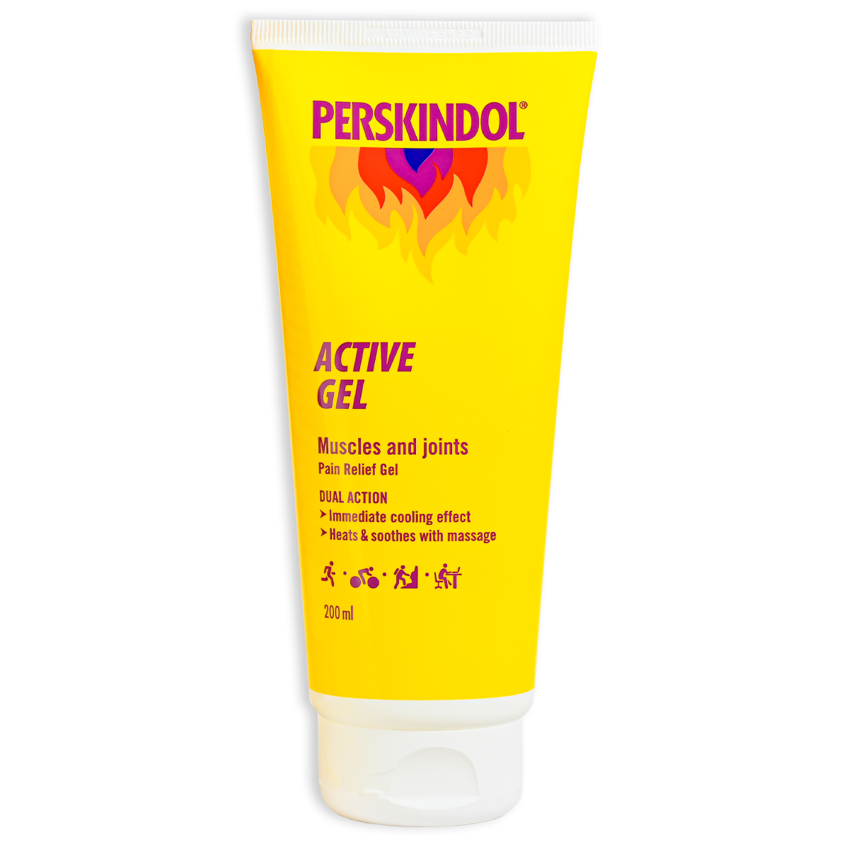 Perskindol Active Gel Muscle & Joints Pain Relief 200ml | Fast-Acting Dual Action Gel